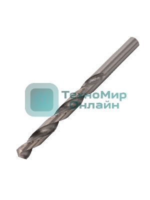 Набор сверл по металлу Сибртех, 1-10 мм (через 0,5 мм,3.2,4.8 мм), HSS, 21шт, мет.бокс, цилин.хв