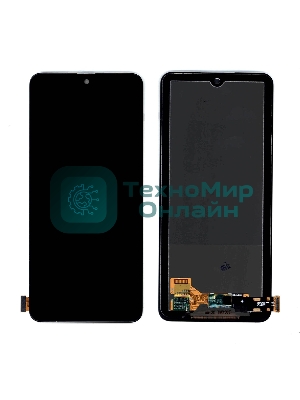 Дисплей для Xiaomi Poco X5 в сборе с тачскрином (TFT) черный