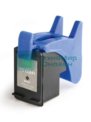 Картридж струйный Cactus CS-CC641 №121XL черный (18 мл.) для HP DJ D1663/D2563/D2663/D5563/F2423/F2483