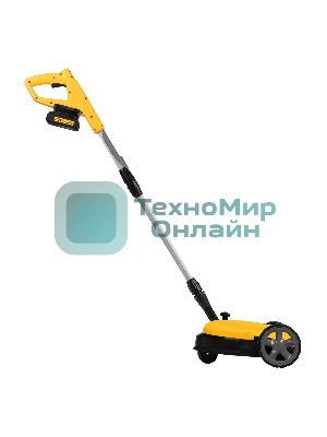 Портативная аккумуляторная газонокосилка Denzel CLM-22, Li-ion, 20В, 220 мм