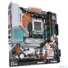 Материнская плата Gigabyte B850M FORCE WF6E (V1.2), AM5, AMD B850, 2xDDR5, 4xSATA, 3xM.2, 1xPCIe 5.0 x16, 1xPCIe 4.0 x4, 1xDP, 1xHDMI, 1x2.5Gb LAN, Wi-Fi 6E, Bluetooth 5.3, 1xUSB-C 5Gbps, 1xUSB-A 10Gbps, 2xUSB-A 5Gbps, 2xUSB-A 2.0, 3x3.5 мм, 7.1, mATX