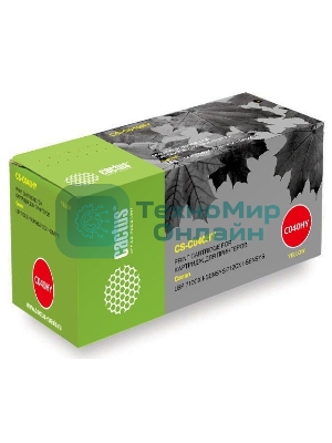 Картридж лазерный Cactus CS-C040HY желтый (10000 стр.) для Canon LBP 710CX I-SENSYS/712CX I-SENSYS