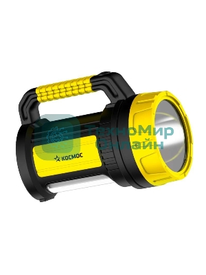 Фонарь светодиодный аккум. Космос 5W LED 3 режима бок. панель 10Вт зарядное устройство 220/12В