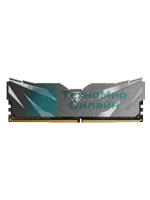 Оперативная память NETAC, DDR4, 16GB (1x16GB), 3200MHz, CL16, DIMM, с радиатором, черный