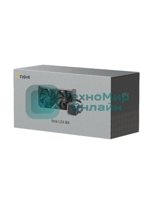 Система жидкостного охлаждения Ocypus Iota L24 BK ARGb черный 280W/All Intel/AMD AM*/Digital display/Screws