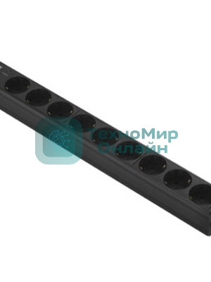 Управляемый блок распределения питания Lanmaster TWT-PDU19-16A9P-3.0 верт.размещ. 8xC13C13 базовые 10A C14