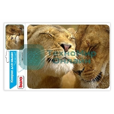 Коврик для мышки Buro пластиковый Лев 230х180х2мм
