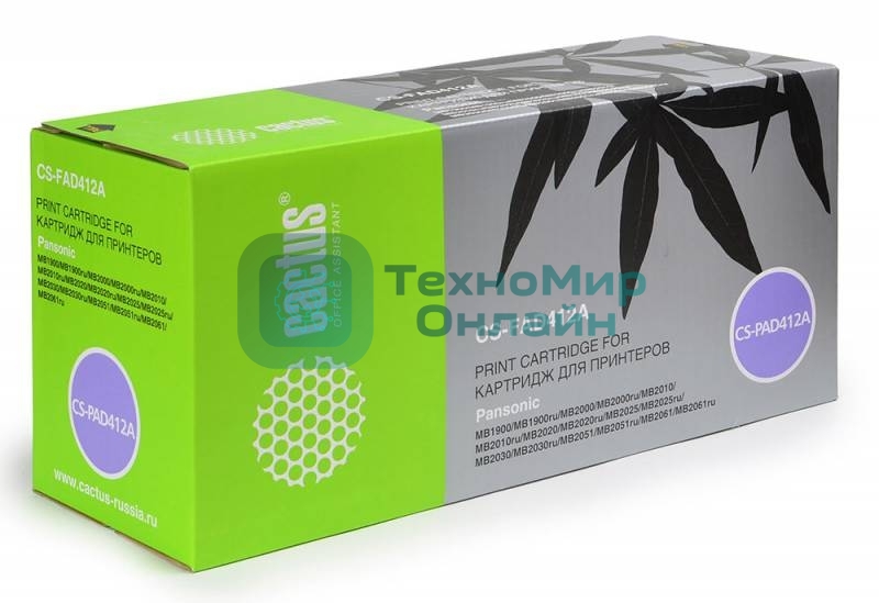 Фотобарабан Cactus CS-FAD412A для Panasonic KX-MB2000/2010/2020/2030