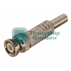 Разъем Rexant штекер BNC под винт с пружиной металл