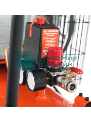 Компрессор поршневой Patriot PTR 100-440I масляный 440л/мин 100л 2200Вт оранжевый