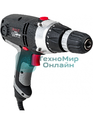 Дрель-шуруповерт P.I.T. РВМ10-С2 МАСТЕР, 400Вт 30 Нм, щеточный