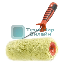 Валик в сборе Matrix полиакрил для фасад.раб. с двухкомп.руч., 180мм, ворс 18мм, D 48мм, D руч.6мм