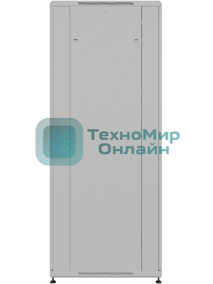 Шкаф серверный NTSS Премиум (NTSS-R42U6080PD/PD) напольный 42U 600x800мм пер.дв.перфор. задн.дв.перфор. 900кг серый IP20 сталь