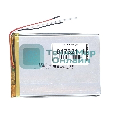 Аккумулятор Li-Pol (батарея) 3x70x105мм 3pin 3.7V/3500mAh