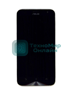 Дисплей для Asus ZenFone 2 Laser ZE551KL черный с рамкой