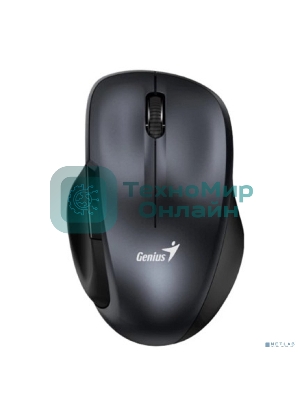 Мышь беспроводная Genius Ergo 8200S серый, 1200 dpi, радиоканал, USB, кнопки - 5