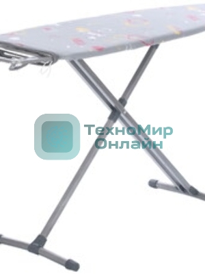 Доска гладильная НИКА 10+ тефлон (НТ10+/8 с ракушками пудровый)