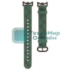 Ремешок для смарт-часов Xiaomi Smart Band 8 Checkered Strap Green 