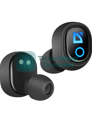 Наушники TWS Defender Twins 639 черный, внутриканальные, Bluetooth, до 4 ч