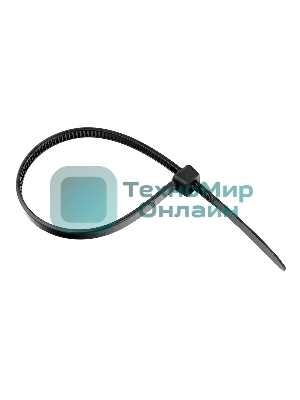 Стяжки пластиковые NYT-150x3.6B 150 мм х 3.6 мм, черные (100 шт.)