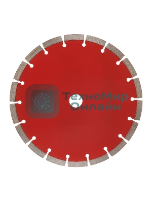 Диск алмазный отрезной сегментный Kranz 230x22.2 мм