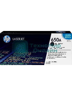 Картридж лазерный HP CE270A черный для Color LaserJet Enterprise CP5525 13500 стр.