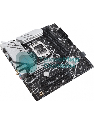 Материнская плата ASUS PRIME B760M-A WIFI D4, LGA 1700, Intel B760, 4xDDR4, 4xSATA, 2xM.2, 1xPCIe 4.0 x16, 1xPCIe 4.0 x4, 1xPCIe 4.0 x1, 2xHDMI, 1xDP, 1x 2.5Gb LAN, 2xUSB-A 3.2 Gen 2, 4xUSB-A 2.0, 3x3.5 мм, 7.1, mATX