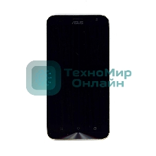 Дисплей для Asus ZenFone 2 Laser ZE551KL черный с рамкой