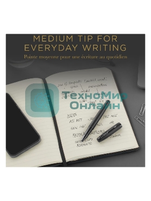 Стержень роллер Parker Quink Z01 (CW1950325) M 0.7мм, черные чернила, блистер (2шт)