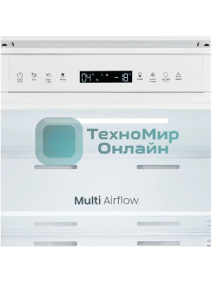 Встраиваемый холодильник Kuppersberg RBN 1764, High-Tech, полезный объем 243 л, No Frost, супер заморозка, инверторный компрессор, электронное управление, энергоэффективность А+