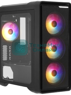 Компьютерный корпус MiniTower Zalman M3 plus RGb (mATX, Mini-ITX, USB 2.0x1, USB 3.0x1, без БП) (M3 plus RGb)