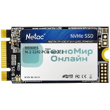 Накопитель SSD Netac N930ES, 1Tb, PCIe 3.1 x2, M.2 2242, NVMe, R/W 1650/1500