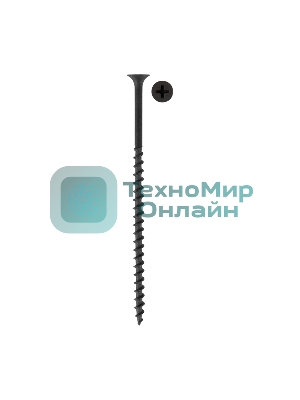 Саморез гипсокартон-дерево Kranz 4.2х90, упаковка поставщика (2 000 шт)