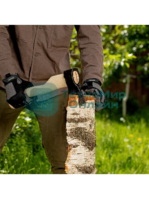 Топор кованый, в сборе, 680/900 г, деревянное топорище, 400 мм, Б, (Ижевск) Россия