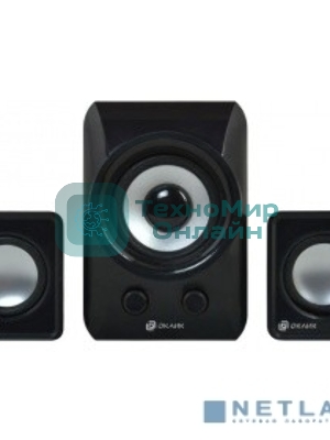 Акустическая система Oklick OK-420 2.1 черный 11Вт