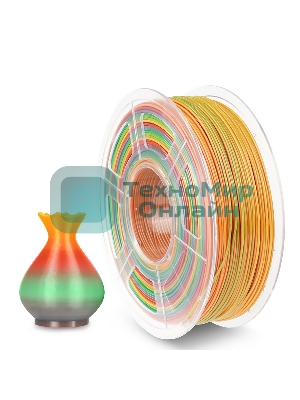Филамент NVPrint PETG Rainbow для 3D печати диаметр 1.75мм длина 330 метров масса 1 кг