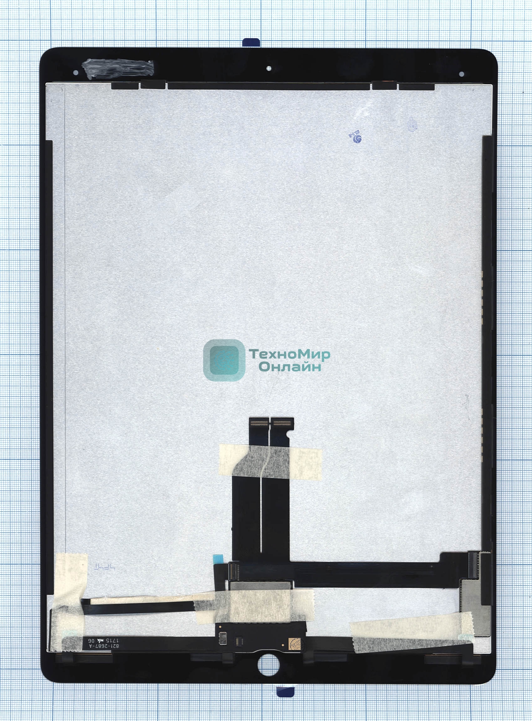 Дисплей (модуль) для iPad Pro 12.9 2015 (A1584, A1652) в сборе с тачскрином и коннектором черный