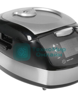 Мультиварка Centek CT-1472 Ceramic черный/сталь, 860 Вт, 5.0 л, LED, 21 программа