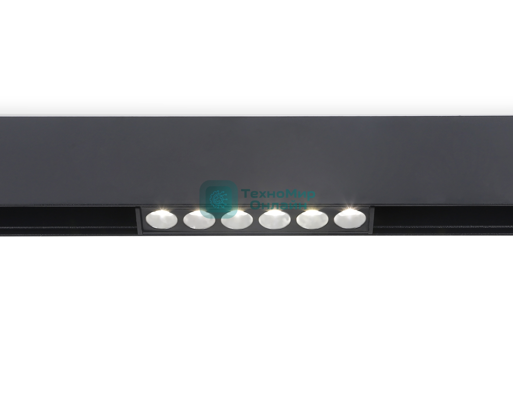 Светильник трековый светодиодный GL4019 BK черный IP20 6W 4200K 48V 24° 115*22*45