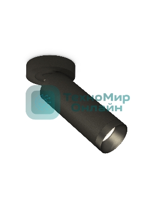 Светильник Ambrella Light XM6343201 SBK/PBK черный песок/черный полированный MR16 GU5.3 (A2229, C6343, N6131)