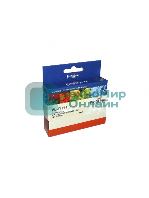 Картридж струйный ProfiLine PL-T1711 для Epson XP-33/103/203/207/303/306/313/406 экономичный повышенной емкости Black водн
