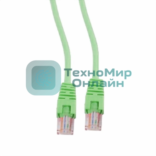 Патч-корд UTP Cablexpert cat.5e, 3м, литой, многожильный зеленый