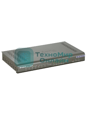 Интернет-телефония D-Link DVG-5008SG/A1A Голосовой шлюз с 8 FXS-портами, 1 WAN-портом 10/100/1000Base-T и 4 LAN-портами 10/1000Base-T