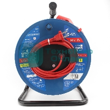 Силовой удлинитель на катушке Power Cube PC20203, 10 А/2,2 кВт, 50 м, 1 розетка б/з