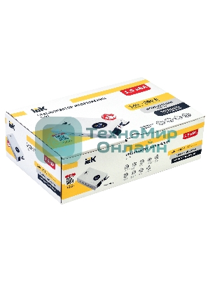 Стабилизатор напряжения IEK Slim 1.5кВА однофазный белый (IVS22-1-D15-09)