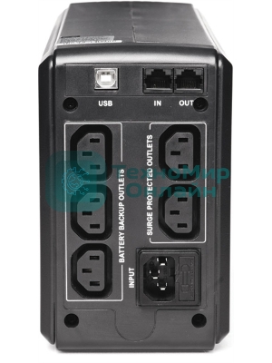 Источник бесперебойного питания Powercom Smart King Pro SPT-700-II 560Вт 700ВА черный