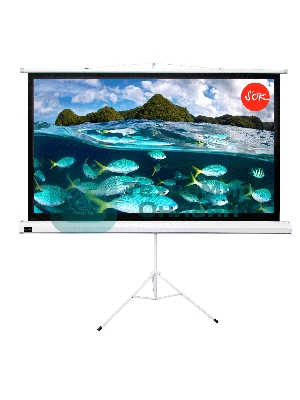 Экран Cinema S'OK SCPST-180x135 4:3 90'' напольный, на треноге, 180x135см, белый