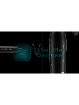Щипцы для завивки волос Polaris PHS 3410TAi Argan Therapy PRO черный, 34 мм, 220 °C, 6 режимов