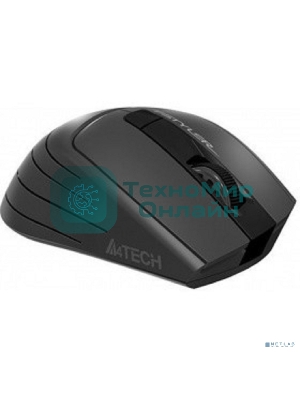 Мышь беспроводная A4Tech Fstyler FG30 серый, 2000 dpi, радиоканал, USB, кнопки - 5