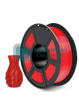 Филамент NVPrint PETG Red для 3D печати диаметр 1.75мм длина 330 метров масса 1 кг